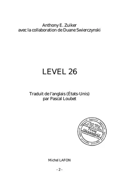 Capa de Level 26