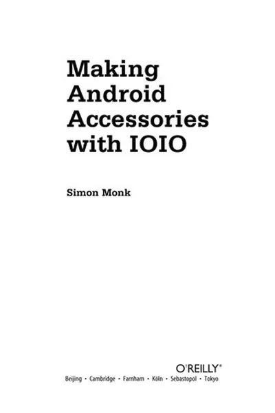 Capa de Making Android accessories with IOIO