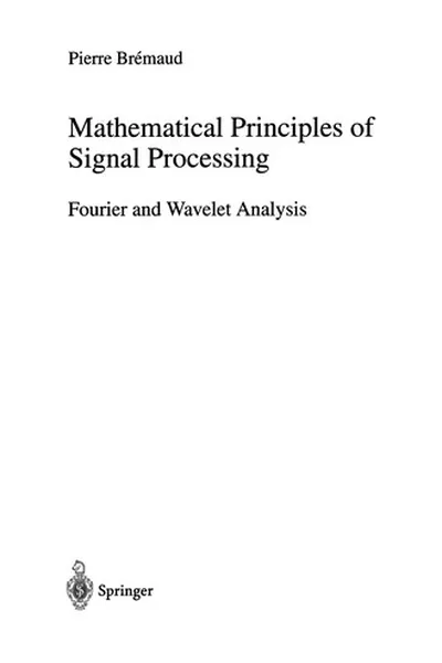 Capa de Mathematical Principles of Signal Processing