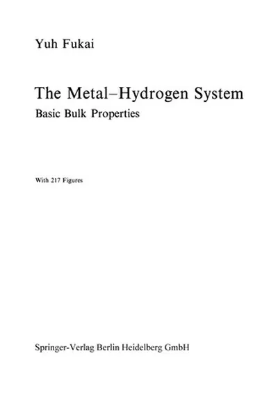 Capa de The Metal-Hydrogen System