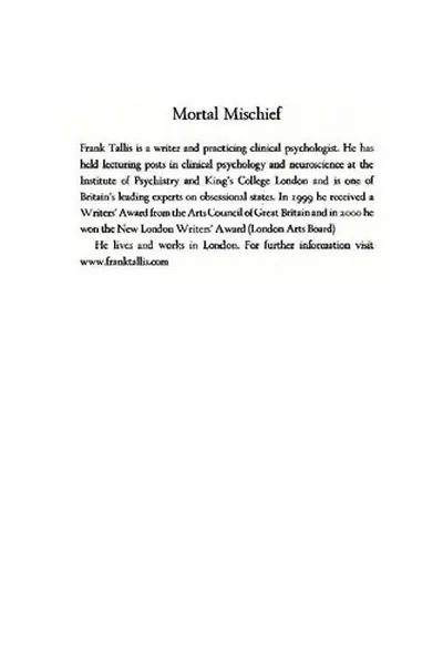 Cover of Mortal mischief