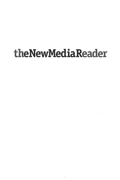 Capa de The New Media Reader