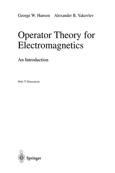 Capa de Operator Theory for Electromagnetics
