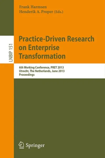 Capa de Practice-Driven Research on Enterprise Transformation