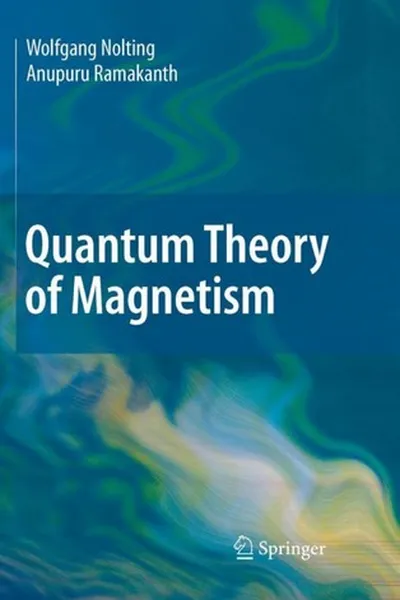 Capa de Quantum theory of magnetism