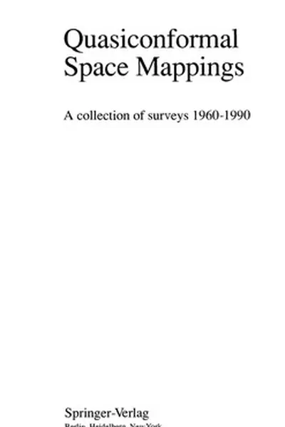 Capa de Quasiconformal space mappings