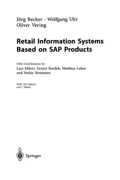 Capa de Retail Information Systems Based on SAP Products