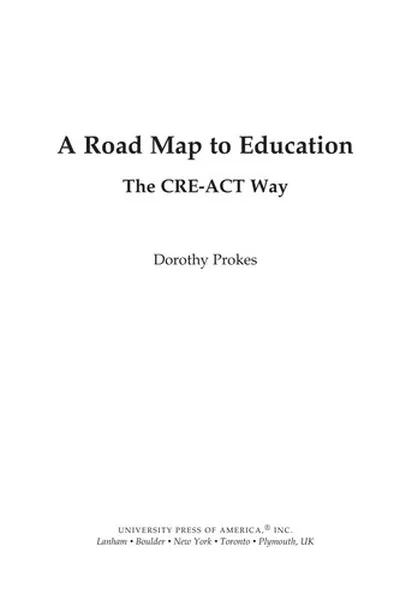 Capa de A road map to education