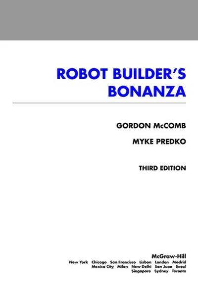 Capa de The Robot Builder's Bonanza