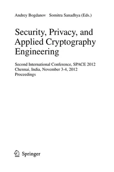 Capa de Security, Privacy, and Applied Cryptography Engineering