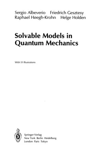 Capa de Solvable Models in Quantum Mechanics