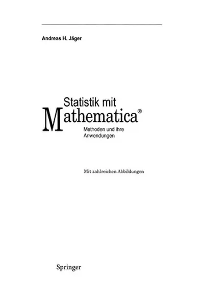 Capa de Statistik mit Mathematica®