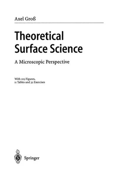 Capa de Theoretical Surface Science