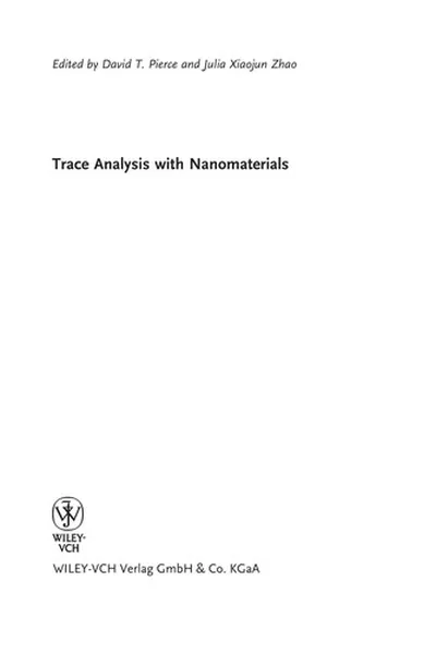 Capa de Trace Analysis with Nanomaterials