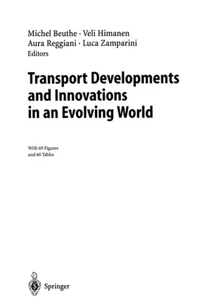 Capa de Transport developments and innovations in an evolving world