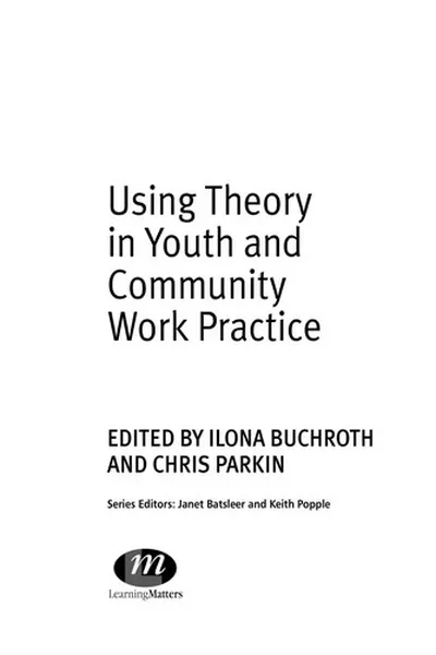 Capa de Using theory in youth and community work practice