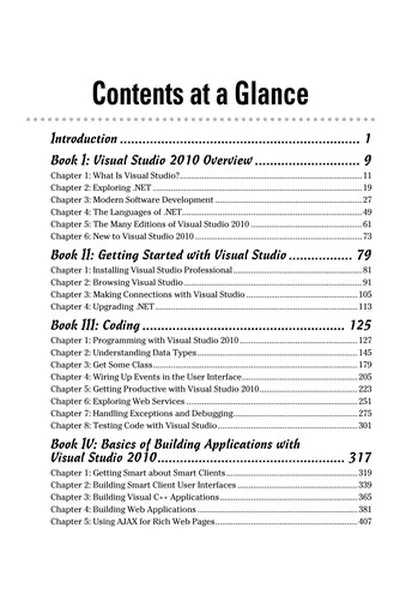 Capa de Visual Studio 2010 All-in-One For Dummies