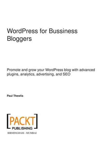 Capa de WordPress for Business Bloggers