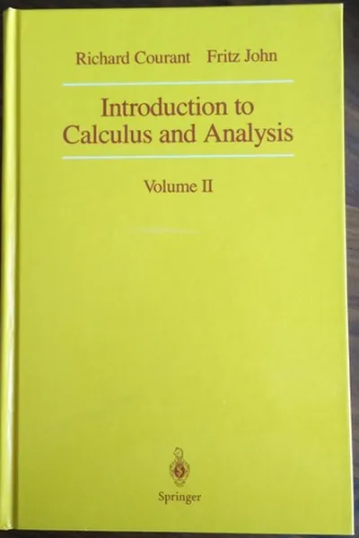 Capa de Introduction to Calculus and Analysis [2/2]