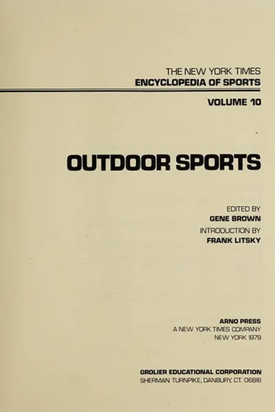 Capa de Outdoor sports
