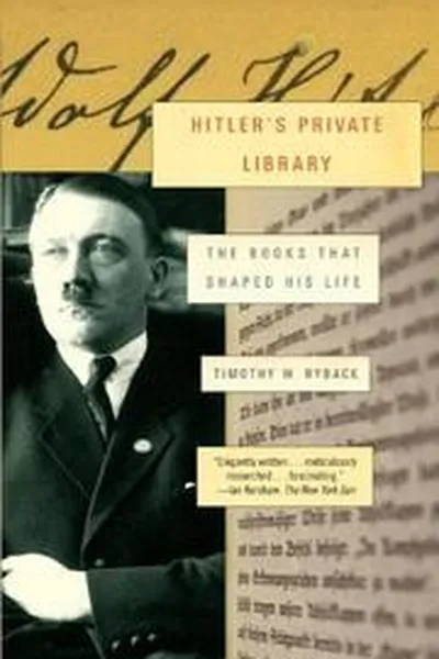 Capa de Hitler's private library