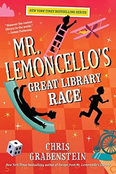 Capa de Mr. Lemoncello's great library race