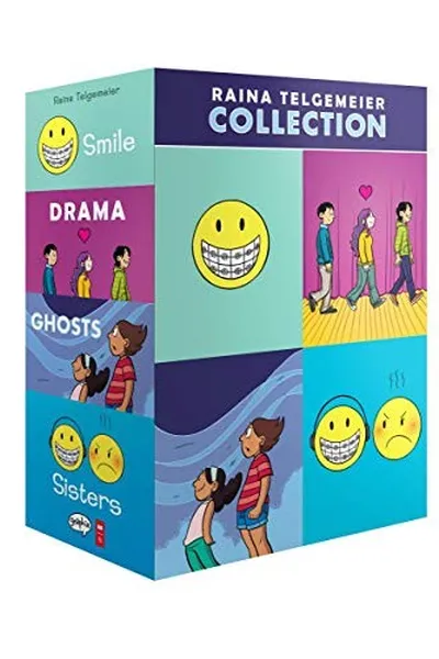Capa de The Raina Telgemeier Collection