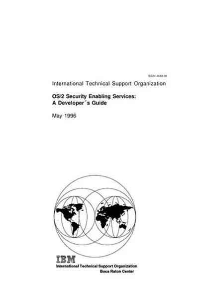 Cover of Os/2 Security Enabling Services