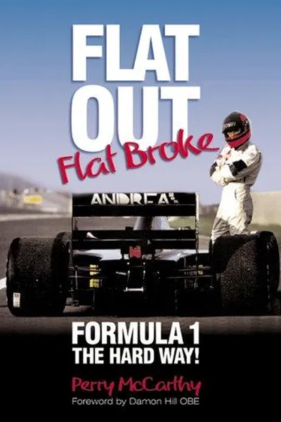Capa de Flat out, flat broke