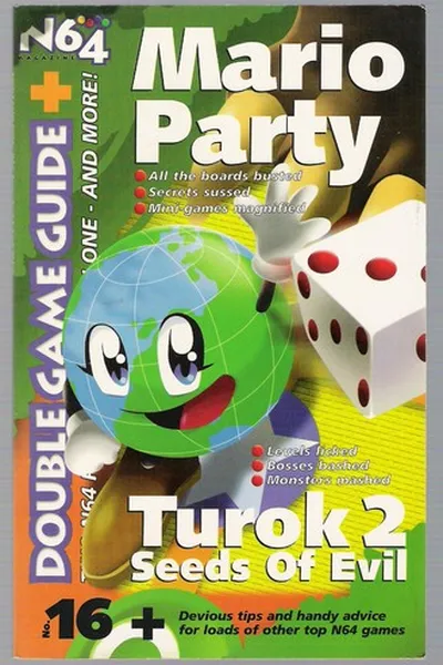 Capa de N64 Magazine Double Game Guide +, No. 16