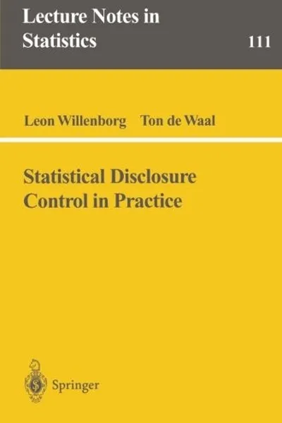Capa de Statistical disclosure control in practice