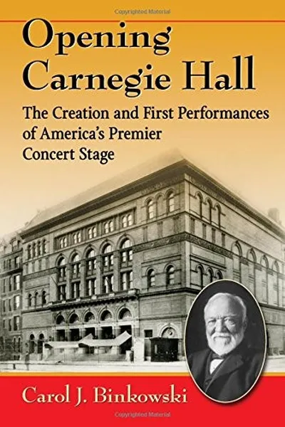 Capa de Opening Carnegie Hall