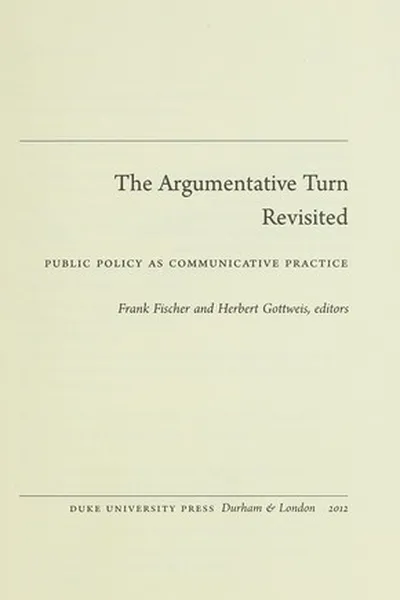 Capa de The argumentative turn revisited