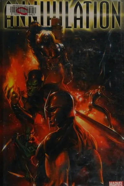 Capa de Annihilation omnibus