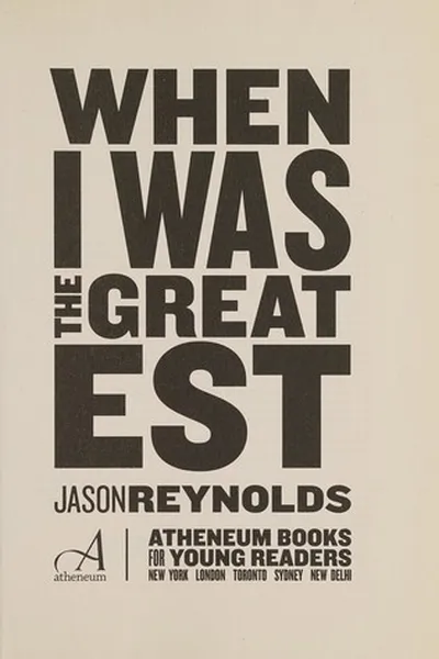 Capa de When I was the greatest