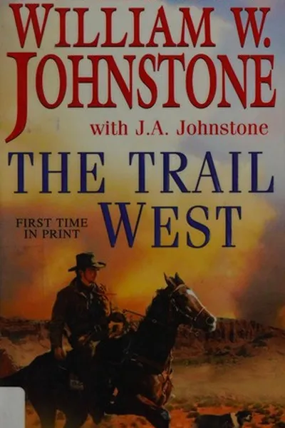 Capa de The trail west