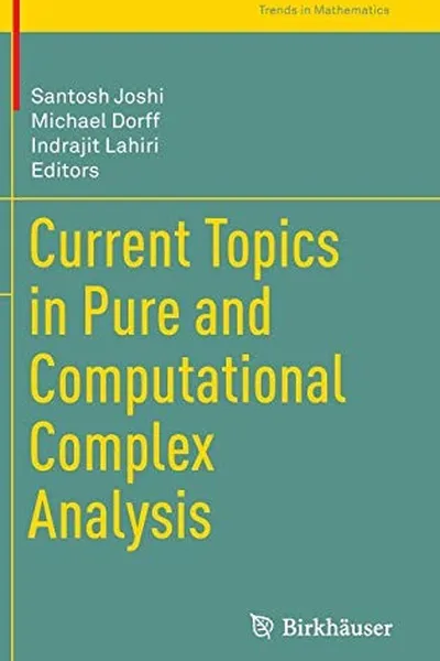 Capa de Current Topics in Pure and Computational Complex Analysis