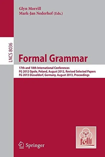 Capa de Formal Grammar