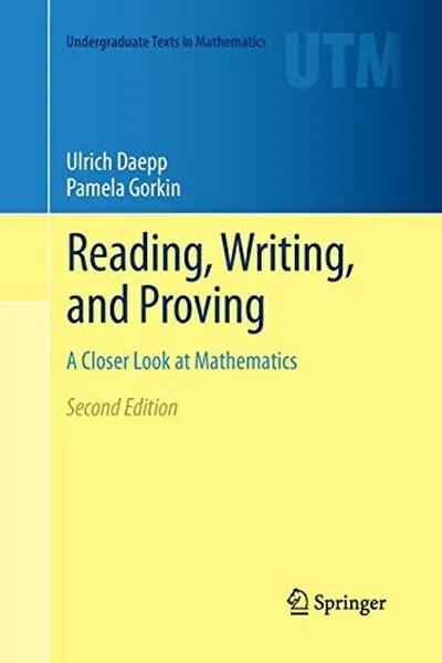 Capa de Reading, writing, and proving
