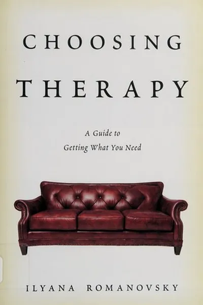 Capa de Choosing therapy