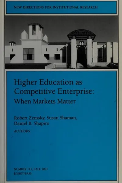 Capa de Higher education as competitive enterprise
