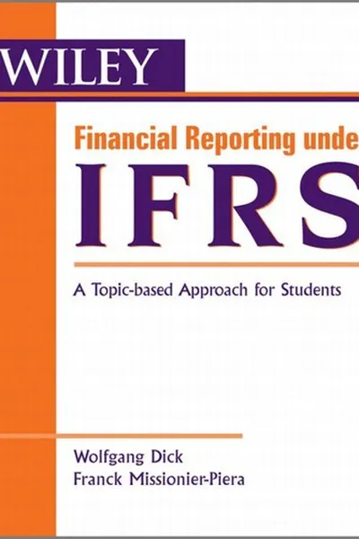 Capa de Financial reporting under IFRS