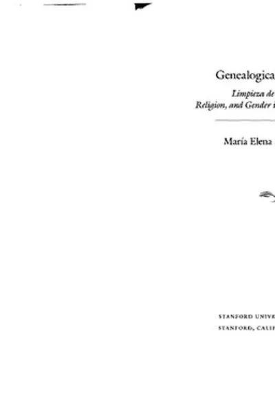Capa de Genealogical fictions