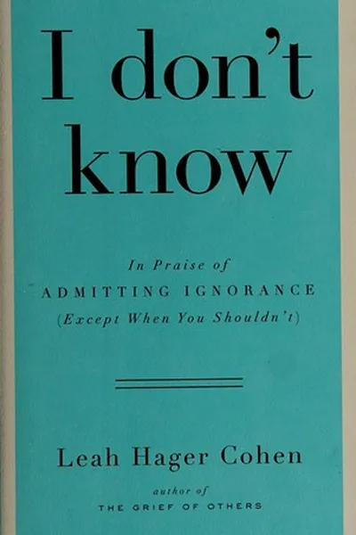 Capa de I don't know