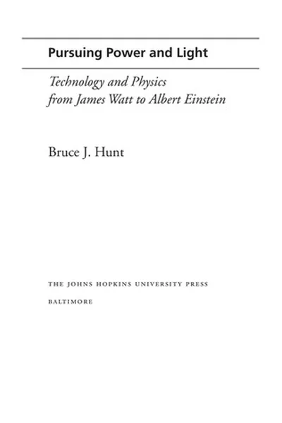 Capa de Pursuing power and light