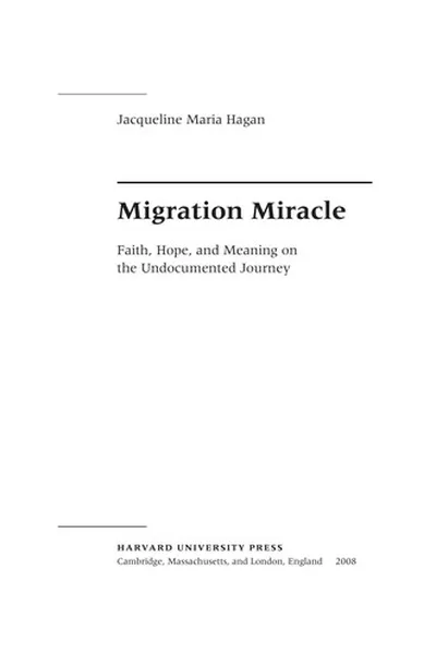 Capa de Migration miracle