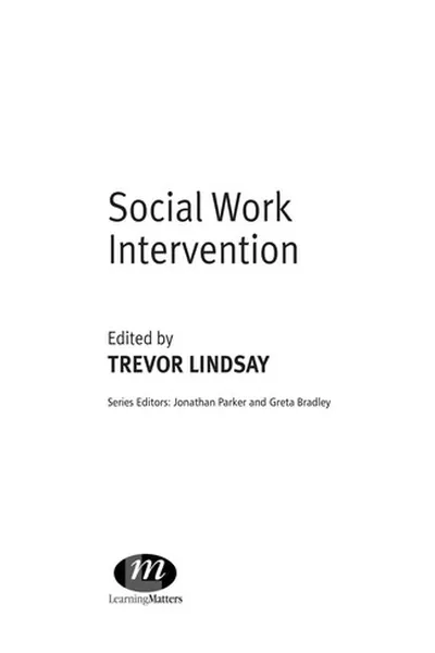 Cover of Social Work Intervention