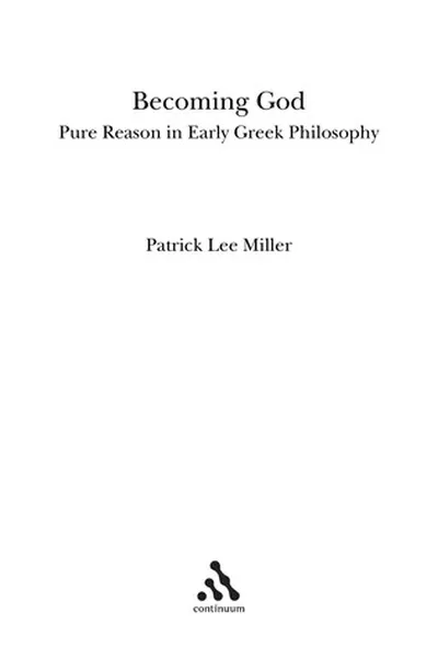 Capa de Becoming God