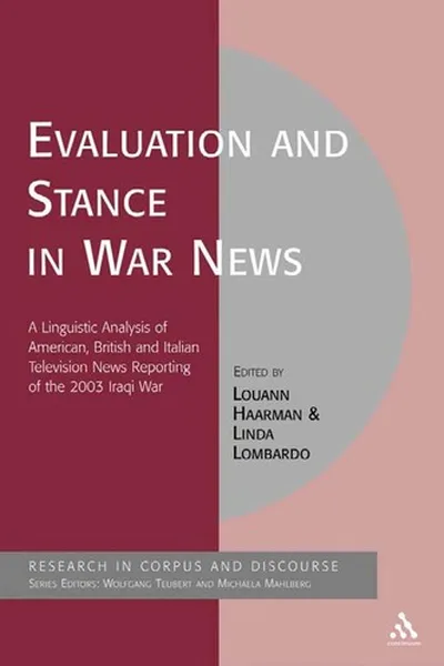 Capa de Evaluation and stance in war news