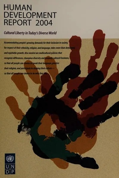 Capa de Human development report 2004